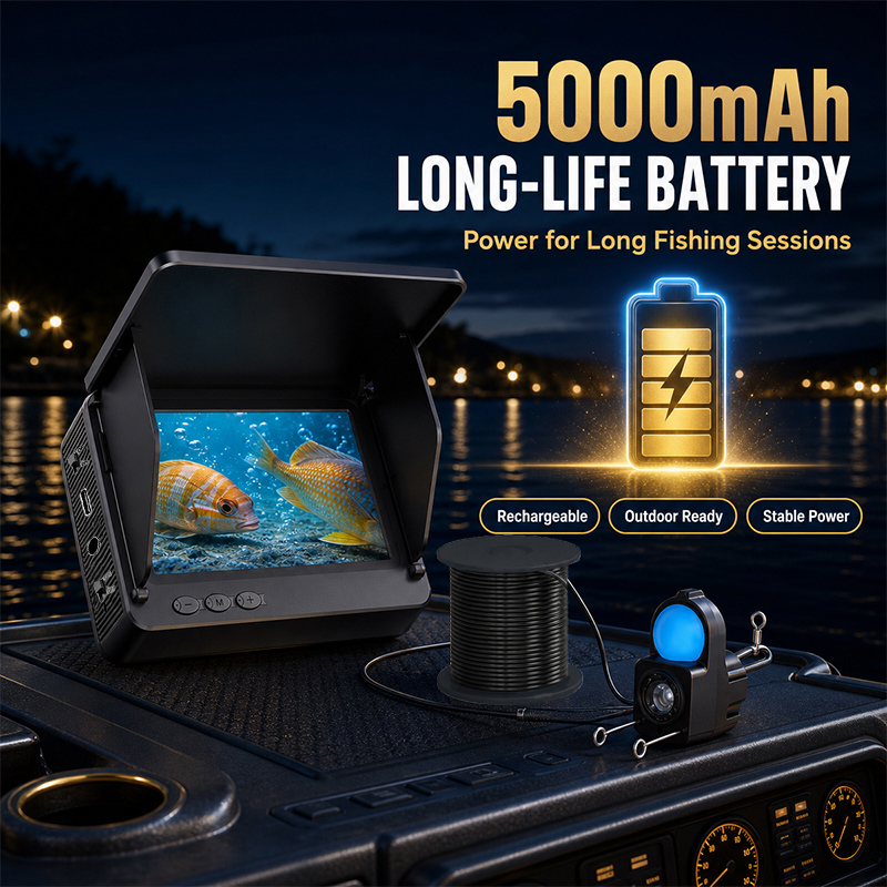 Fish Finder Underwater Camera  - огляд і ціна Fishing Boat Depth Finder