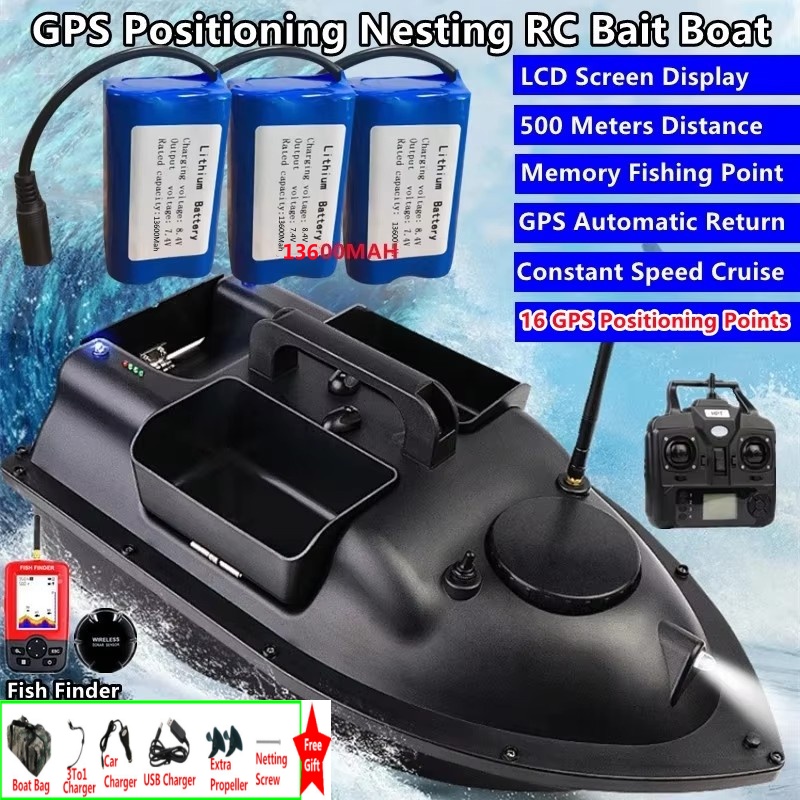 Sonar Finder 16 GPS Auto Retur - огляд і ціна Fishing Boat Depth Finder
